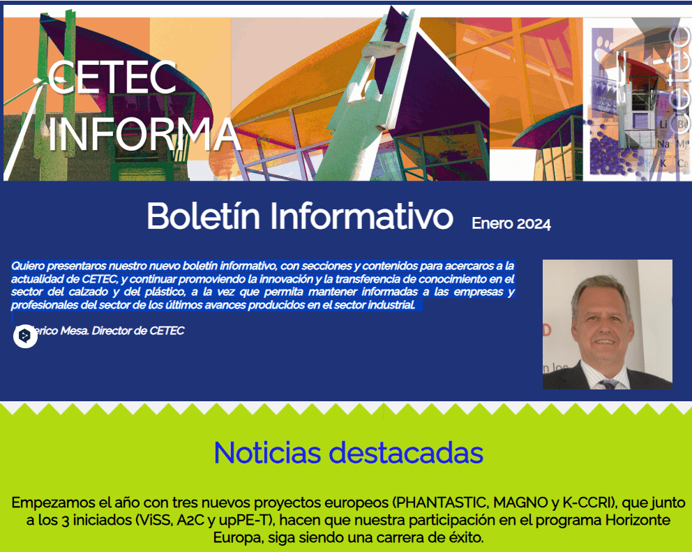 Lee más sobre el artículo Cetec Informa. Boletín Informativo  Enero 2024