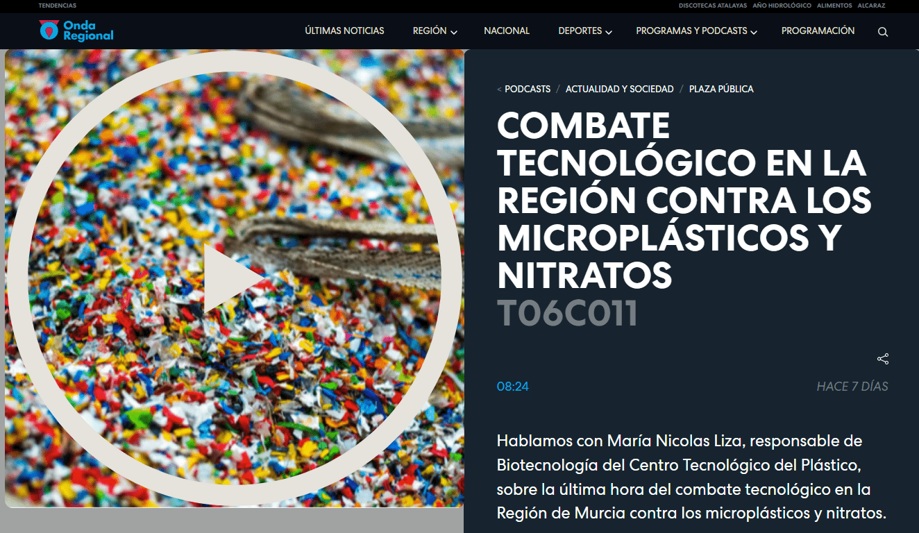 Lee más sobre el artículo Combate Tecnológico en la Región contra los microplásticos y Nitratos. Entrevista de ORM