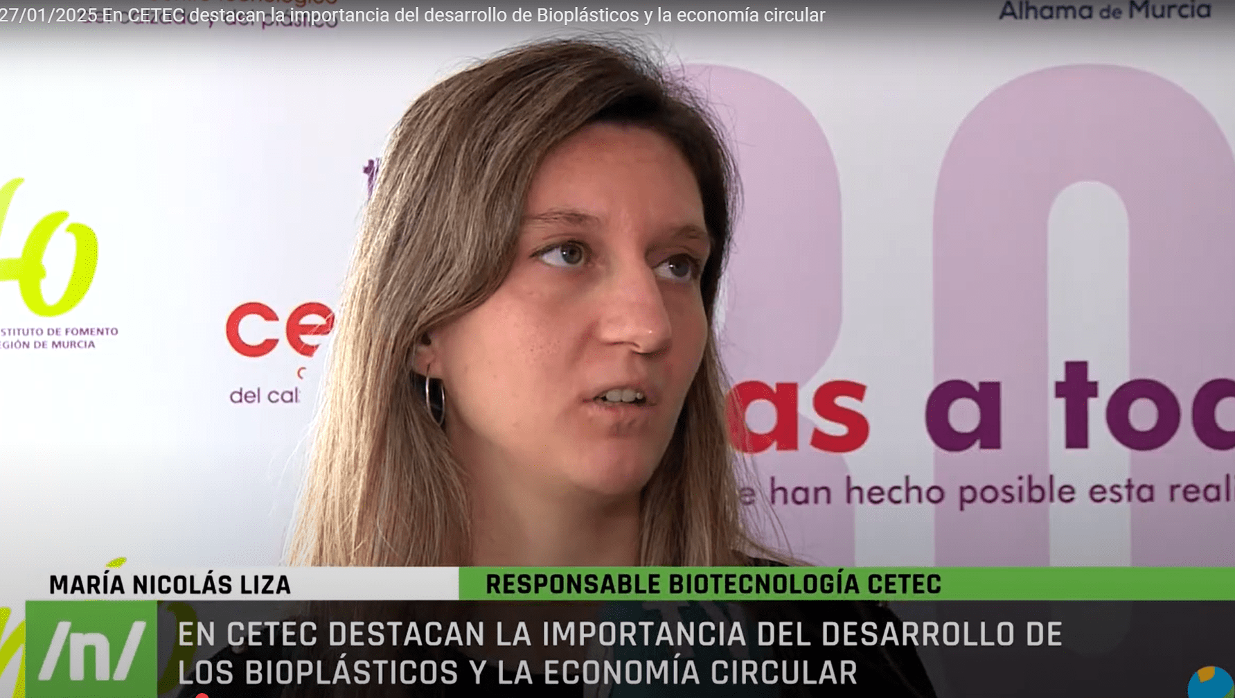 Lee más sobre el artículo La importancia del desarrollo de los Bioplásticos y la Economía Circular. Entrevista en Popular TV